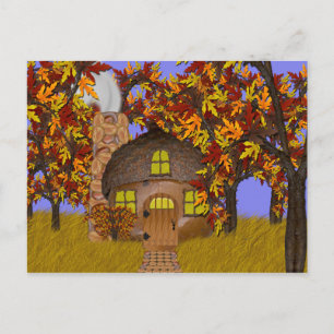ACORN FAERY COTTAGE Briefkaart