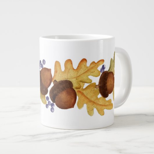 Acorn - Jumbo-Mok Extra Grote Beker (Voorkant rechts)