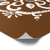 Acorn Mandala Poster (Hoek)