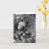 Acorn Note-Kaart Kaart (Gele Bloem)