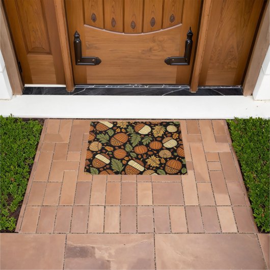 Acorn Pattern Harvest Day Doormat Deurmat (Buiten)