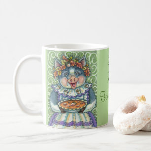 ACORN & PLAQUE PIE, CUISINE DE CAMPAGNE PIG MUG