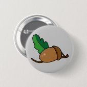 Acorn Ronde Button 5,7 Cm (Voorkant /achterkant)