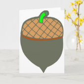 Acorn Sketch Kaart (Gele Bloem)
