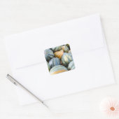 Acorn Squash Vierkante Sticker (Envelop)
