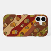 Acorn Stripes Pattern iPhone 16 Hoesje (Achterkant horizontaal)