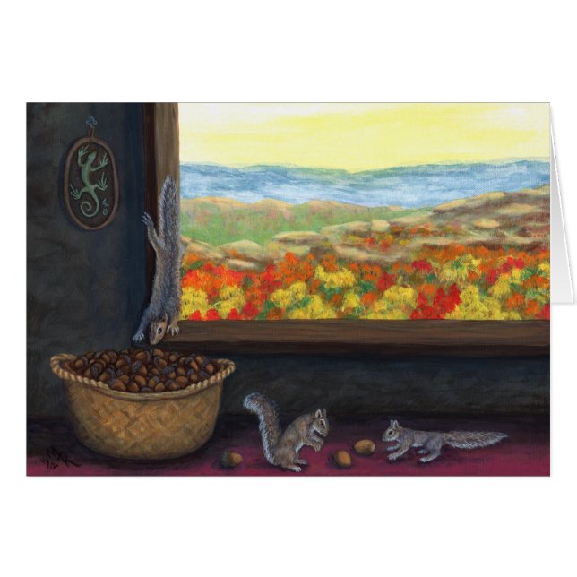 Acorn Thief Art Card (Voorkant Horizontaal)