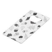 Acorns et feuille (Dos Angle)