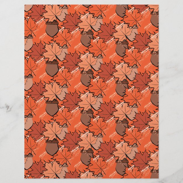 Acorns et feuille II (Devant)