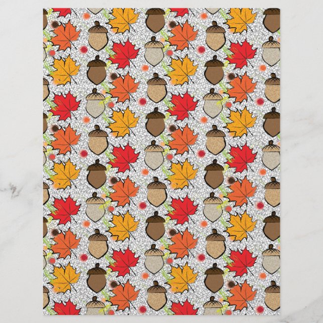 Acorns et feuilles VII (Devant)