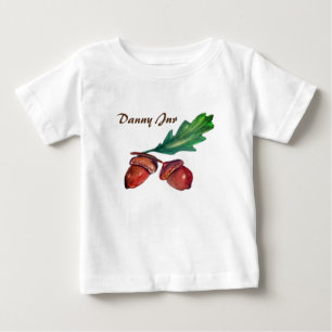 Acorns, Herfst Baby Fine Jersey T-shirt,