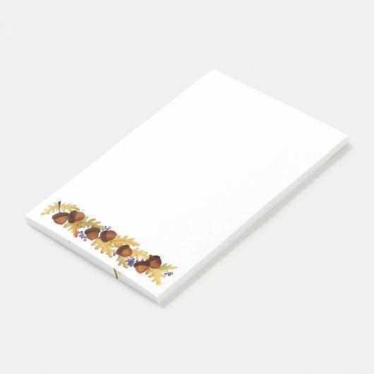 Acorns Post-it® Notes (Schuin)