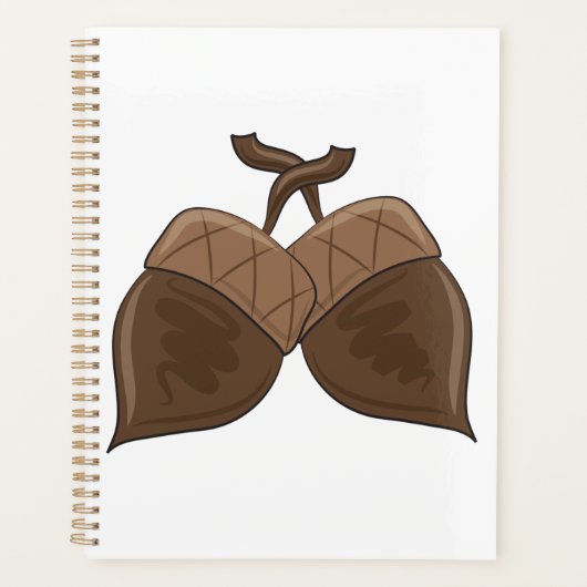 Acorns Rustique Forêt d'automne Nature (Devant)