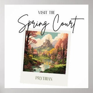 ACOTAR Spring Court Reisposter Poster
