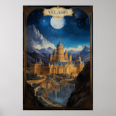ACOTAR Velaris Travel Poster (Devant)