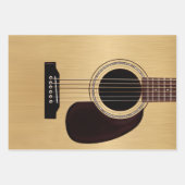 Acoustic Guitar Bundle Inpakpapier Vel (Voorkant)