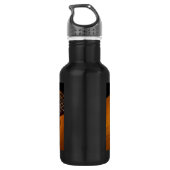 Acoustic Guitar Closeup Waterfles (Achterkant)