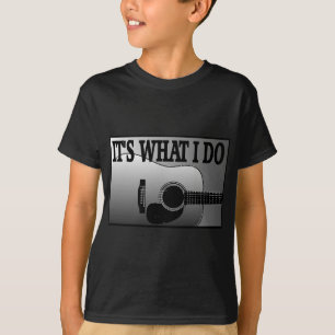 ACOUSTIC GUITAR-IT IS WAT IK DOE T-SHIRT