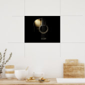 Acoustic Guitar Lite Poster (Keuken)