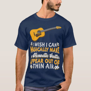 Acoustic Guitar Magic Player MusicianMagicia Guit T-shirt