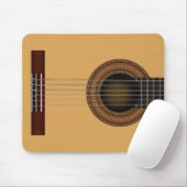 Acoustic Guitar Mousepad Muismat (Met muis)