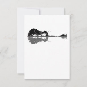 Acoustic Guitar Natuur Est Music Bass Guitarist Bedankkaart