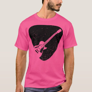 Acoustic Guitar Pick Electric Guitarist Musician G T-shirt