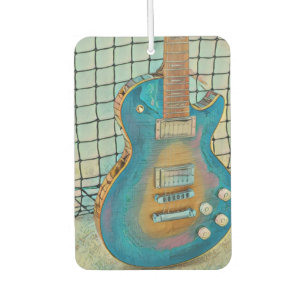 Acoustic guitar player gift luchtverfrisser