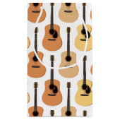Acoustic Guitars Pattern Klein Cadeauzakje (Achterkant)