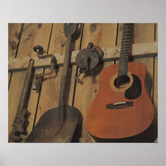 Acoustic Tool set Poster