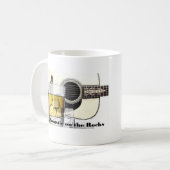 "Acoustique tasse de café sur roches" de base (Devant gauche)