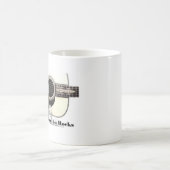 "Acoustique tasse de café sur roches" de base (Centre)