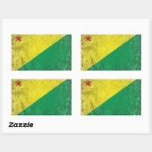 Acre Rechthoekige Sticker (Vel)