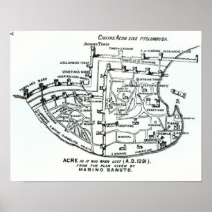Acre zoals het was toen verloren poster