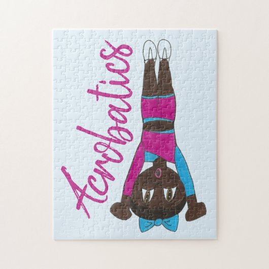 Acro Acrobat Dance Overweging Acrobat Tumbling Legpuzzel (Verticaal)