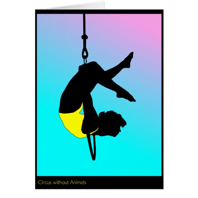 Acrobaat van hedendaags circus (Voorkant)