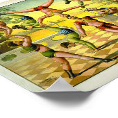 Acrobat 1891 Circus Poster (Hoek)