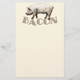 Acrobat BACON Pig Briefpapier