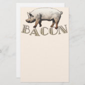 Acrobat BACON Pig Briefpapier (Voorkant / Achterkant)