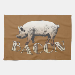 Acrobat BACON Pig Theedoek
