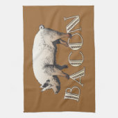Acrobat BACON Pig Theedoek (Verticaal)