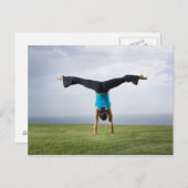 Acrobat en Contortionisten 2 Briefkaart (Voorkant / Achterkant)