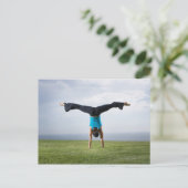 Acrobat en Contortionisten 2 Briefkaart (Staand voorkant)