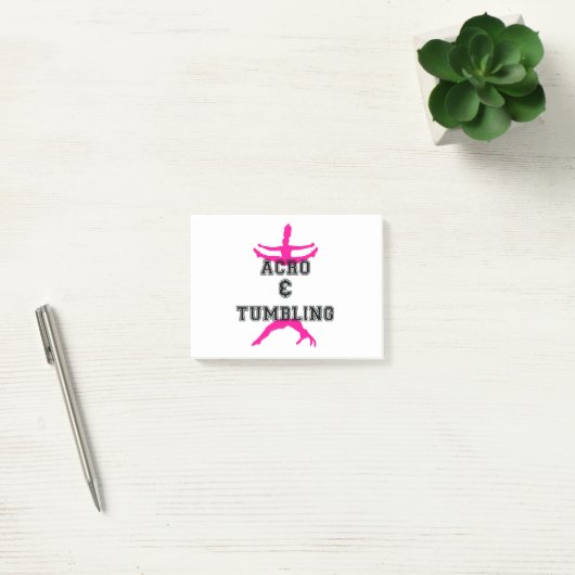 Acrobat en Tumbling Post-it® Notes (Kantoor)