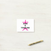 Acrobat en Tumbling Post-it® Notes (Op bureau)