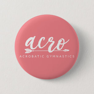 Acrobat Gymnastics Button