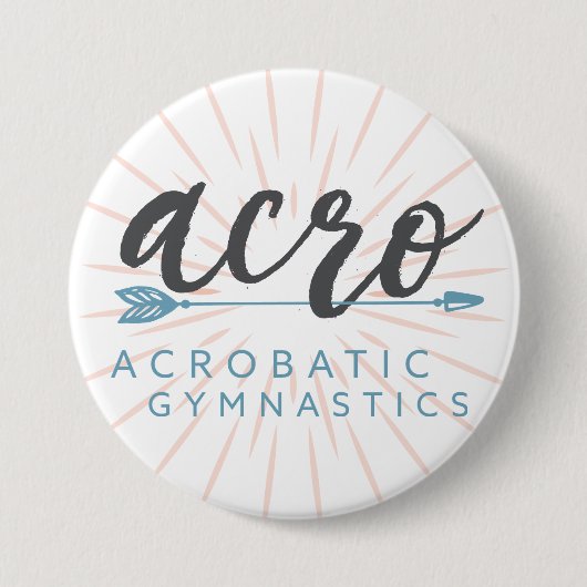 Acrobat Gymnastics Button (Voorkant)