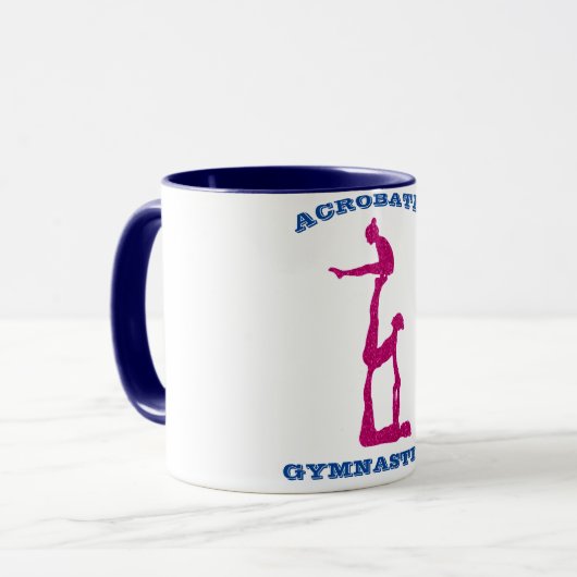 Acrobat Gymnastics Mok (Voorkant links)