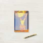 Acrobat headstand Art Photo Post-it Notes (Op bureau)