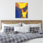 Acrobat Headstand Art Single Canvas Afdruk (Insitu (Slaapkamer))